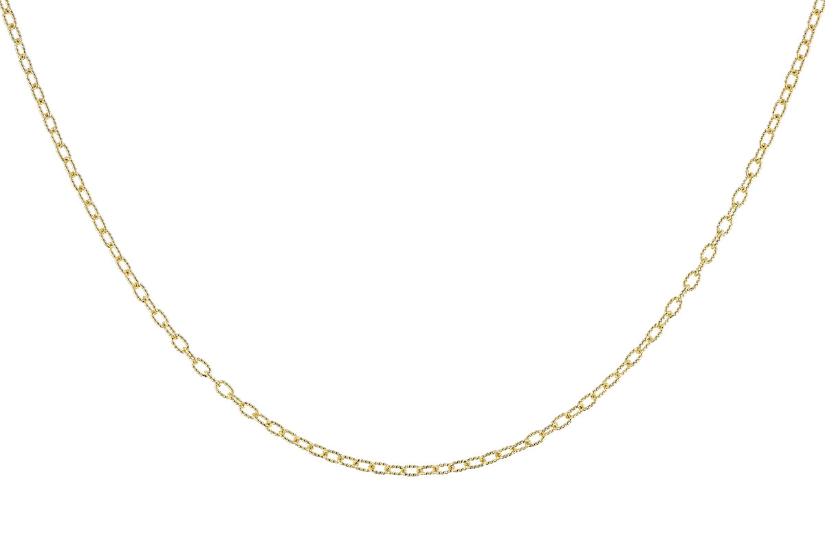 E292-69887: ROLO LG (18IN, 2.3MM, 14KT, LOBSTER CLASP)