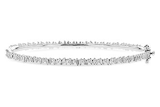 A291-74415: BANGLE .75 TW BAGUETTE DIAS