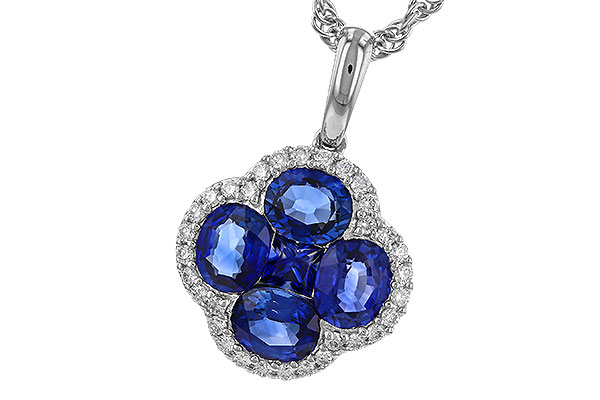 E293-56269: NECKLACE 1.72 SAPPHIRE 1.87 TGW