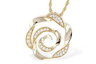 F292-67124: NECKLACE .20 TW