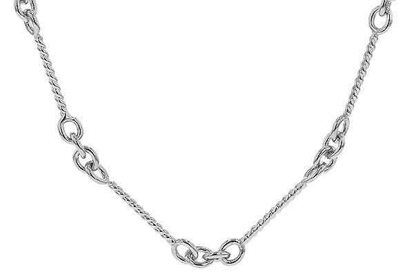 G292-69896: TWIST CHAIN (0.80MM, 14KT, 18IN, LOBSTER CLASP)