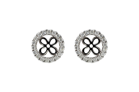 H206-31660: EARRING JACKETS .30 TW (FOR 1.50-2.00 CT TW STUDS)