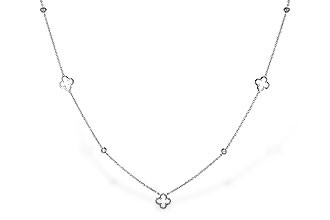 H293-57142: NECKLACE .20 TW (18")