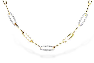 K292-64451: NECKLACE .75 TW (17 INCHES)