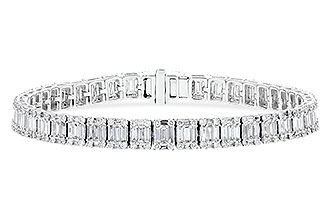 L292-66241: BRACELET 2.72 TW BAGUETTES 4.10 TW